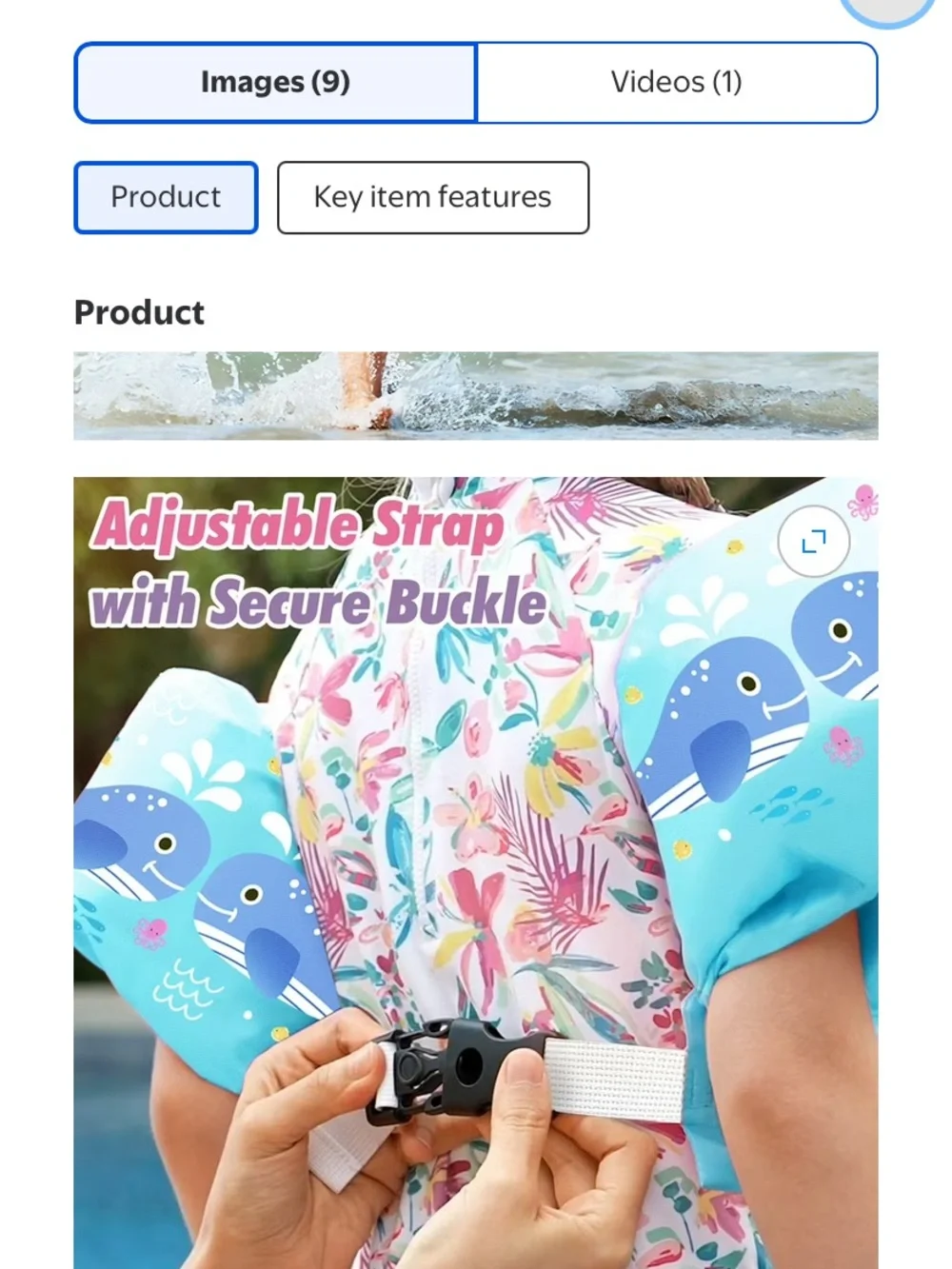 HeySplash Swim Vest for Kids, Puddle Float Jumper with Safety Buckle